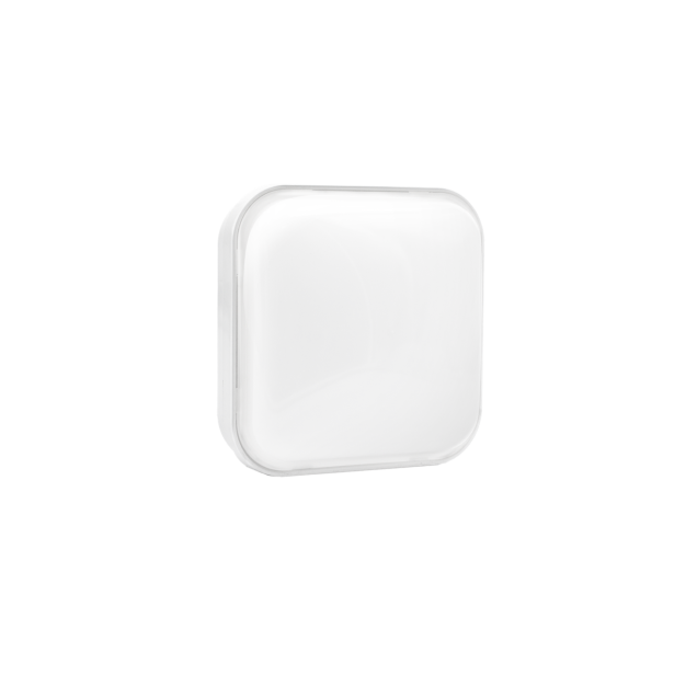Century Italia Simply - wand/plafondlamp - 15 x 6,2 x 15 cm - 16W LED incl. - IP65 - wit