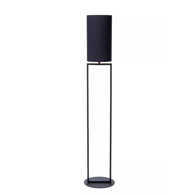 Lucide Herman - vloerlamp - Ø 26 x 137 cm - zwart