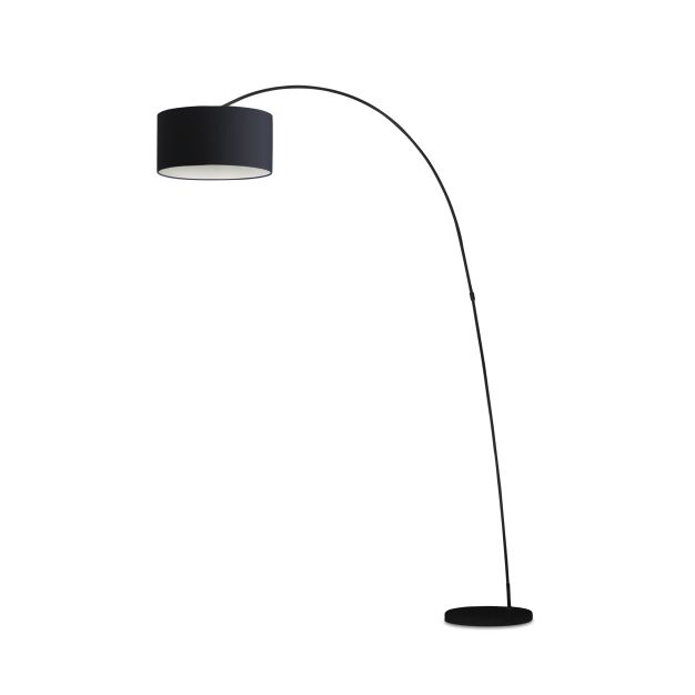 Faro Papua - staanlamp - 200 cm - mat zwart