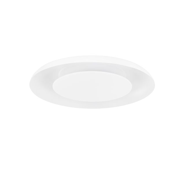 Nova Luce Epos - plafondlamp - Ø 60 x 6 cm - 38W dimbare LED incl. - zandwit