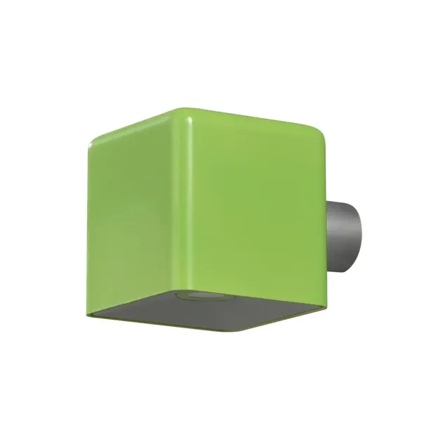 Konstsmide Amalfi - buiten wandlamp - 10 x 13 x 10 cm - 3W LED incl. - IP54 - groen