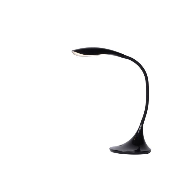 Lucide Emil - bureaulamp -12 x 22 x 37,5 cm - 4,5W dimbare LED incl. - zwart