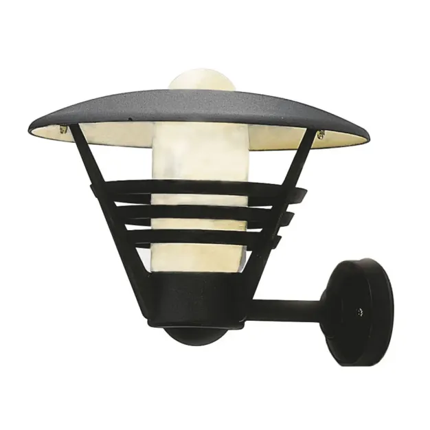Konstsmide Gemini - buiten wandlamp - 35 x 37,5 x 30 cm - IP23 - mat zwart