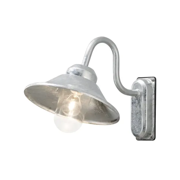 Konstsmide Vega - buiten wandlamp - 29,5 x 44 x 30 cm - IP23 - gegalvaniseerd staal