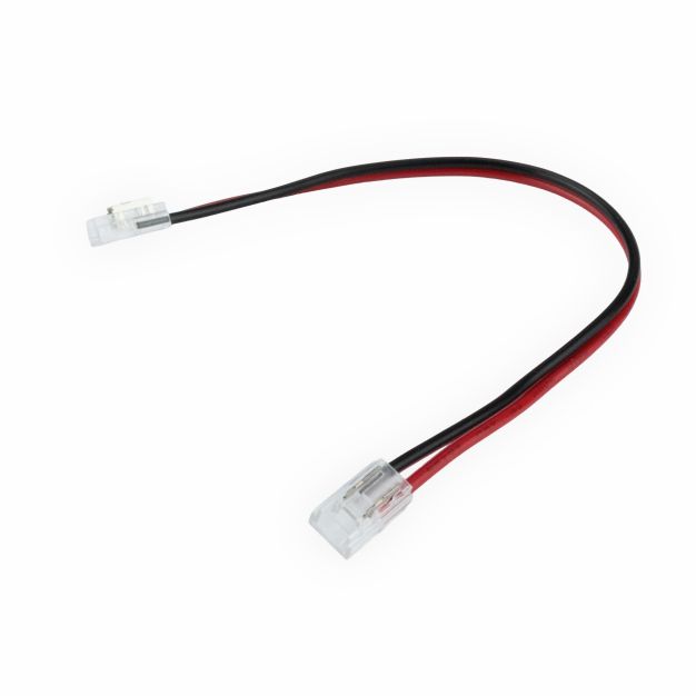 Lichtkoning - dubbele connector met 15cm kabel - 0,68 x 0,55 cm - voor enkelkleurige 5mm SMD LED strip
