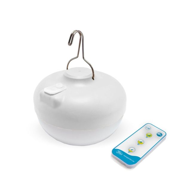 New Garden Cherry Warm - draagbare oplaadbare lichtbron met afstandsbediening - 11 x 9 cm - 9W LED incl. - IP54 - wit
