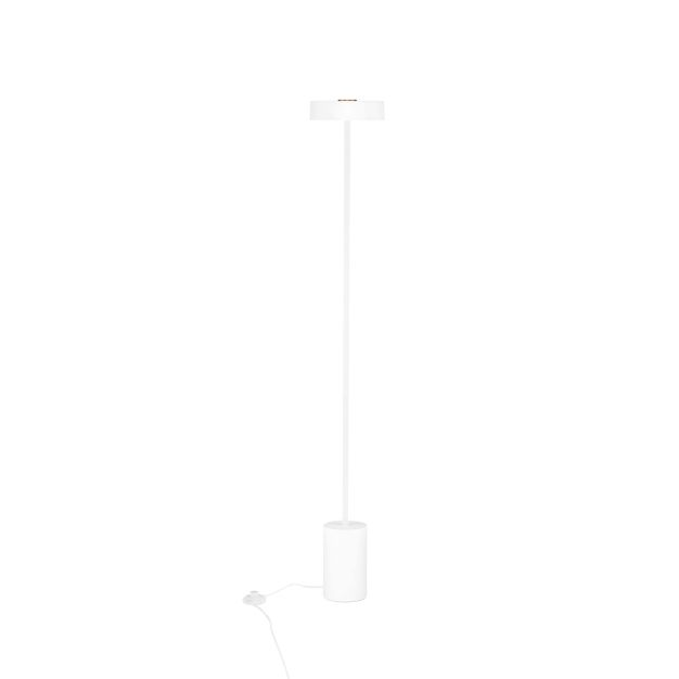 Nova Luce Thea - staanlamp - Ø 20 x 135 cm - 17W  LED incl. - zandwit