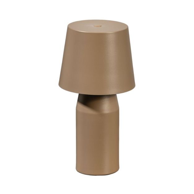 ETH Aron - tafellamp - Ø 11 x 26,9 cm - taupe