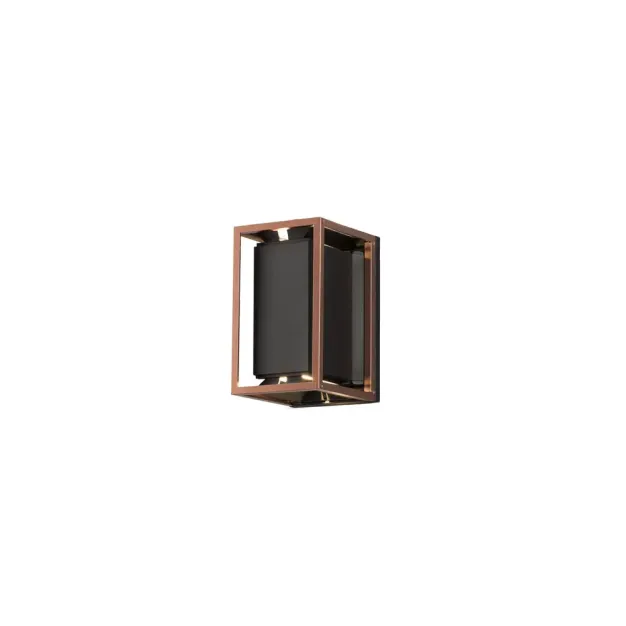 Konstsmide Vale - buiten wandlamp - 12 x 15 x 20 cm - IP44 - zwart
