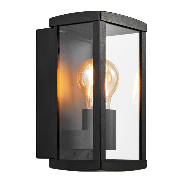 Nordlux Luchy - buiten wandverlichting - 12 x 11 x 22,7 cm - IP44 - zwart