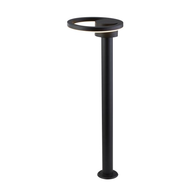 Searchlight Eakring - tuinpaal - Ø 24 x 73 cm - 12W LED incl. - IP44 - zwart