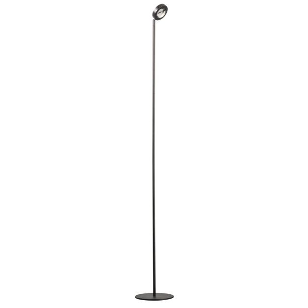 ETH Jake Round - vloerlamp - 154 cm - 3 stappen dimbaar - 9W LED incl. - zwart