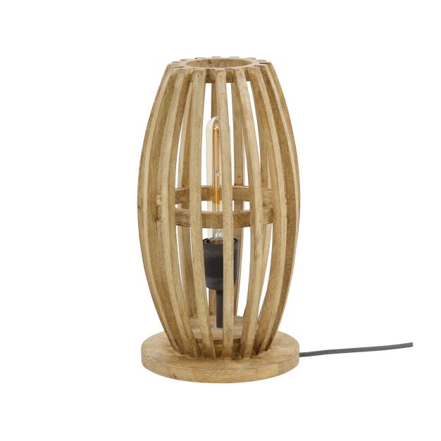 Vico Orbit - tafellamp - Ø 20 x 38 cm - bruin
