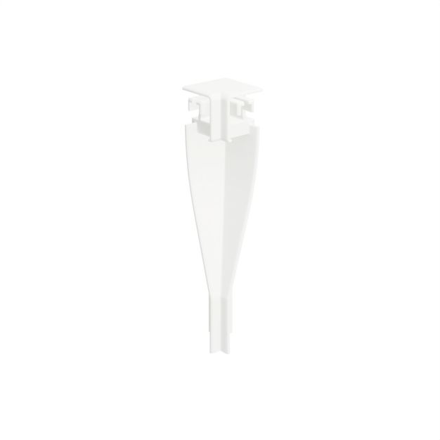 KLUS Olis-90W - eindkapje - wit