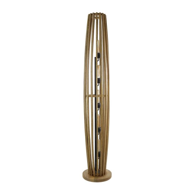 Vico Orbit XL - vloerlamp - Ø 30 x 190 cm - bruin