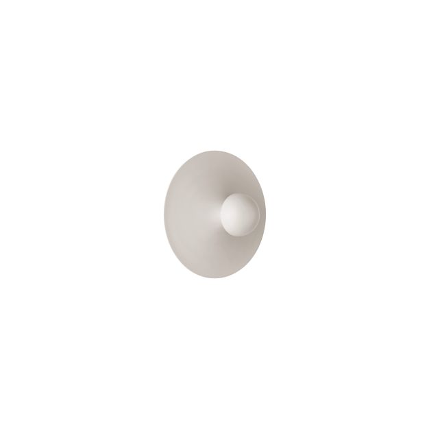 Nova Luce Edem - wandlamp - Ø 25 x 11 cm - 9W LED incl. - beige