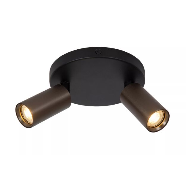 Lucide Ritmo - opbouwspot 2L - Ø 15 x 11,1 cm - koffie
