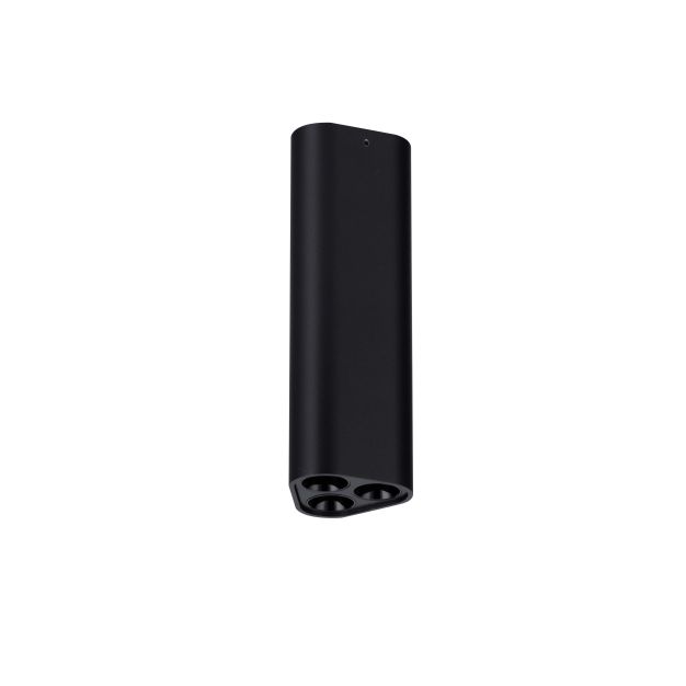 Nova Luce Etho - plafondlamp - 5 x 15 x 5 cm - 6W LED incl. - zandzwart