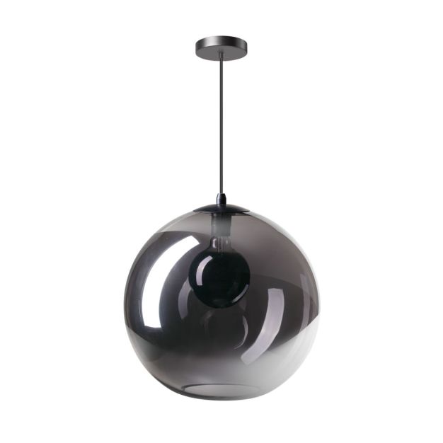 ETH Orb - hanglamp - Ø 40 x 130 cm - zwart