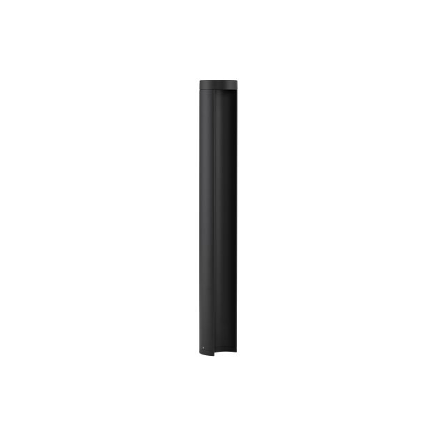 Nova Luce Tien - tuinpaal - 9 x 65 cm - 9W LED incl. - IP54 - donker antraciet