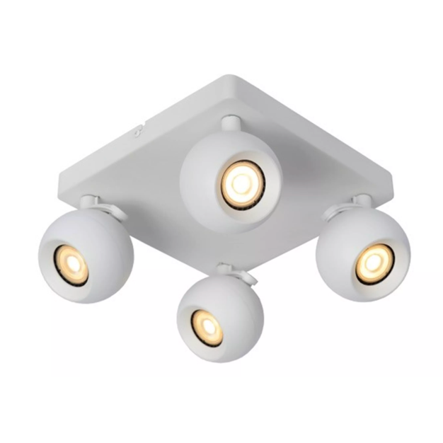 Lucide Favori - opbouwspot - 24 x 24 x 11,8 cm - wit