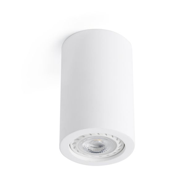 Faro Sven - plafondverlichting - Ø 6,7 x 11 cm - mat wit