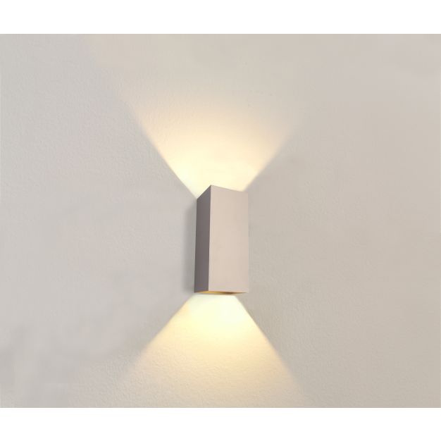 Artdelight Dante XL - wandverlichting - 9 x 10 x 24 cm - champagne