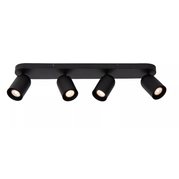 Lucide Punch - opbouwspot - 63 x 10 x 9,5 cm - zwart
