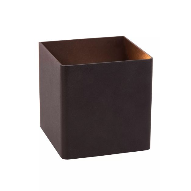 Lucide Vertigo - oplaadbare wandlamp met sensor - 10 x 10 x 10 cm - 6W dimbare LED incl. - IP54 - zwart