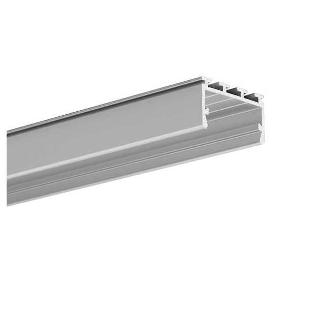 KLUS Giza-LL - LED profiel - 2,6 x 1,45 cm - geanodiseerd zilver