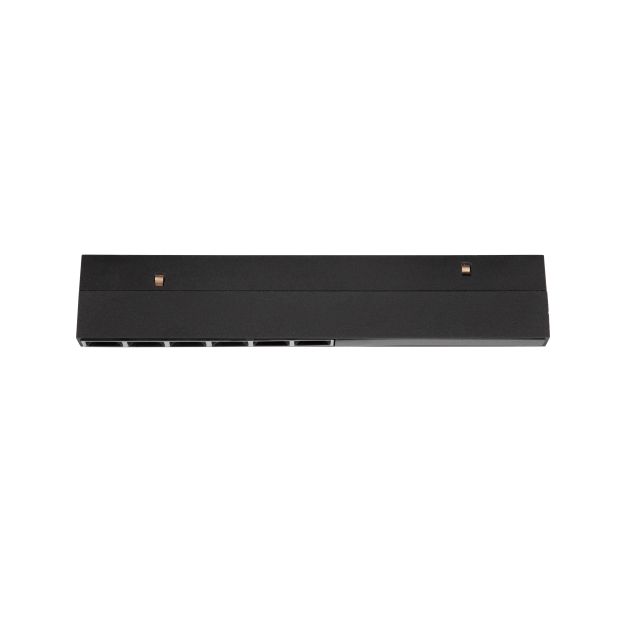 Nova Luce Ultra Slim - rail armatuur - 18 x 3,4 cm - 6W LED incl. - witte lichtkleur - zwart