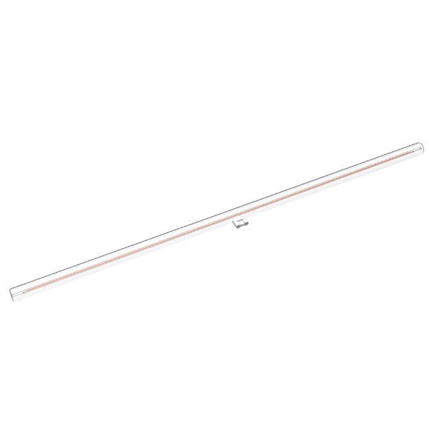 Daylight Italia LED lamp - Linea clear - Ø 3 x 100 cm - S14d - 9W dimbaar - 2700K - transparant