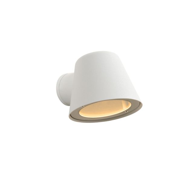 Lucide Dingo - buiten wandverlichting - 11,5 x 14,5 x 9 cm - 5W dimbare LED incl. - wit