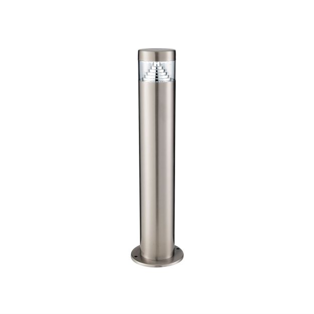 Searchlight Brooklyn - tuinpaal - 45 cm -1,8W LED incl. -  IP44 - satijn zilver