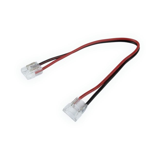 Lichtkoning - dubbele connector met 15cm kabel - 0,98 x 0,54 cm - voor enkelkleurige 8mm SMD LED strip