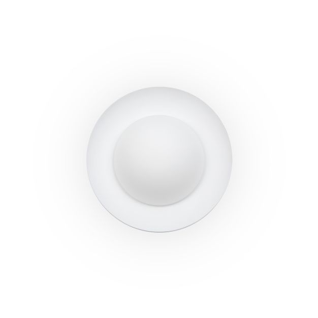 Faro Side - plafondverlichting - Ø 20 x 9 cm - mat wit