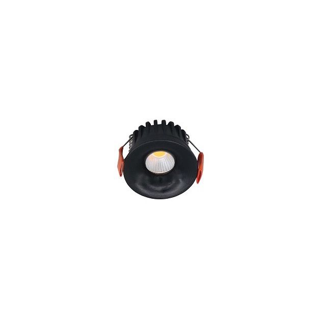 Artdelight Ottawa - inbouwspot - Ø 50mm, Ø 45mm inbouwmaat -  4W dimbare LED incl. - zwart