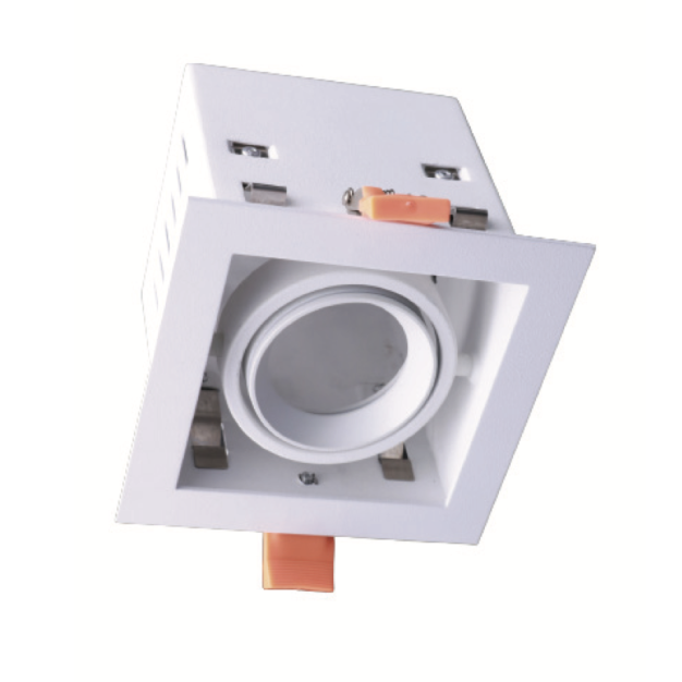 Artdelight Tavira - inbouwspot - 115 x 115 mm, 100 x 100 mm inbouwmaat - wit