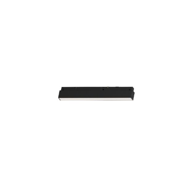 VK Lighting Eiva - magnetisch railsysteem - railbalk - 30 x 2,15 x 4,7 cm - 9W LED incl. - DALI dimbaar - zwart