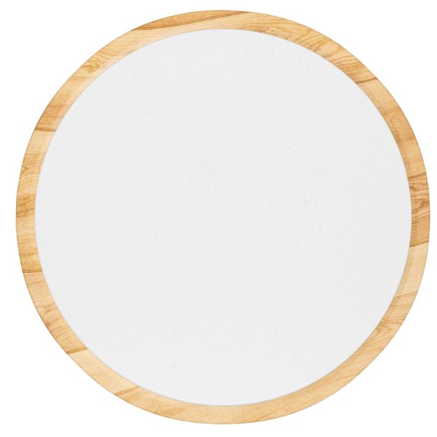 ETH Ruby - plafondlamp - Ø 30 x 2,4 cm - 3 stappen dimmer - 24W LED incl. -  IP44 - hout