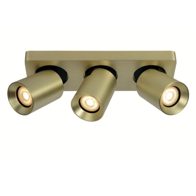Artdelight Megano - opbouwspot 3L - 30 x 10 x 11,5 cm -mat goud