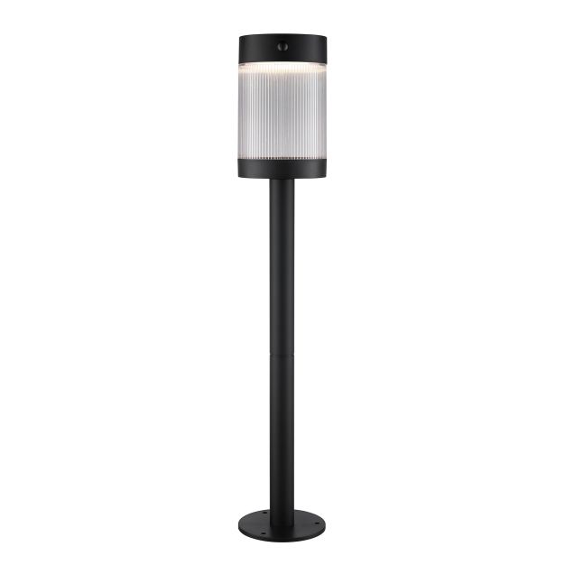 Nordlux Coupar Solar - tuinpaal - Ø 14 x 80 cm - 3,2W LED incl. - IP44 - zwart