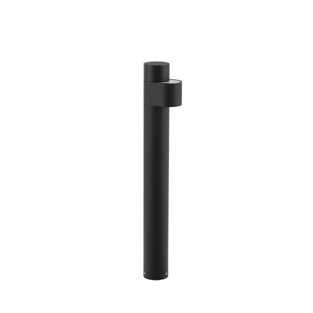 Nova Luce Aduro - tuinpaal - 7,5 x 65 x 11,7 cm - 8W LED incl. - IP54 - donker antraciet