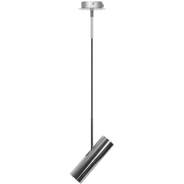 Design For The People MIB 6 - hanglamp - Ø 6 x 327 cm  - chroom
