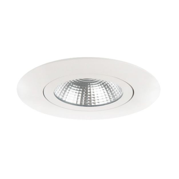 Integral LED Lux Ultra Slim - inbouwspot - Ø 83 mm, Ø 65 mm inbouwmaat - 6,5W dimbare LED incl. - wit