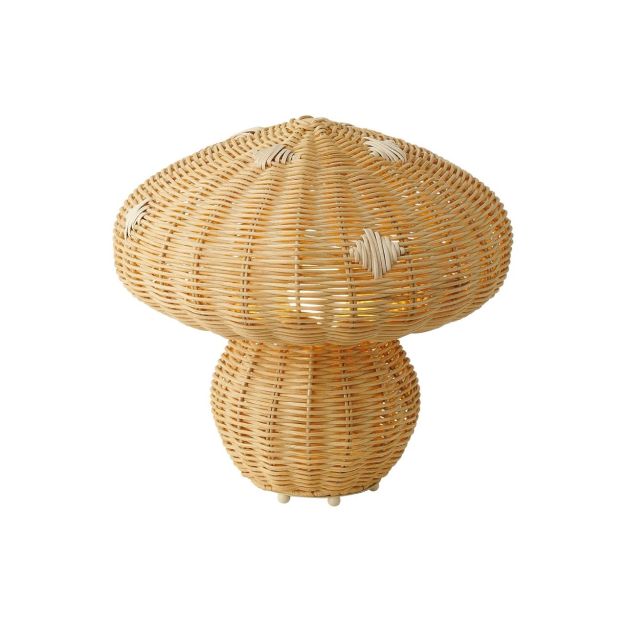 Nordlux Allie - tafellamp - Ø 30 x 28,3 cm - rotan