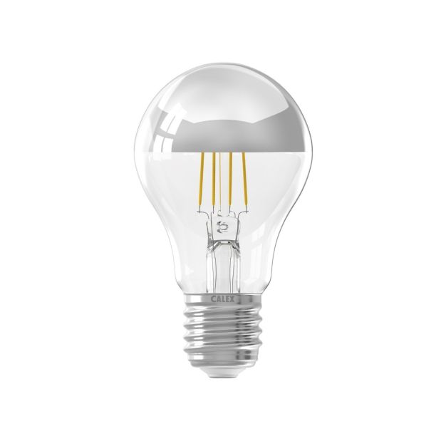Calex LED filament diamantlamp - Ø 6 x 10 cm - E27 - 4W - dimbaar - 2700K - transparant met reflector