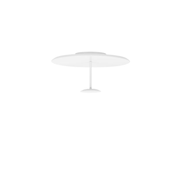 Nova Luce Nima - plafondlamp - Ø 45 x 23 cm - 15W dimbare LED incl. - zandwit