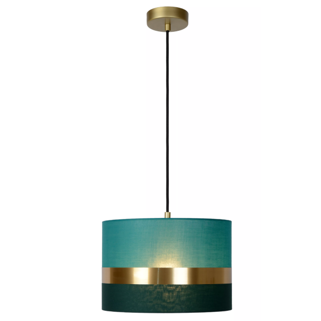 Lucide Extravaganza Tusse - hanglamp - Ø 30 x 152,5 cm - groen