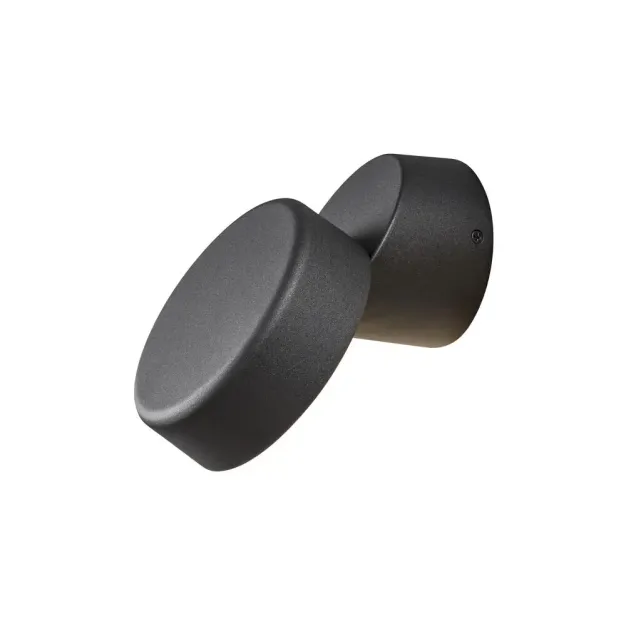 Konstsmide Vicenza - buiten wandlamp - 15,5 x 11 x 17,5 cm - 4W LED incl. - IP44 - zwart
